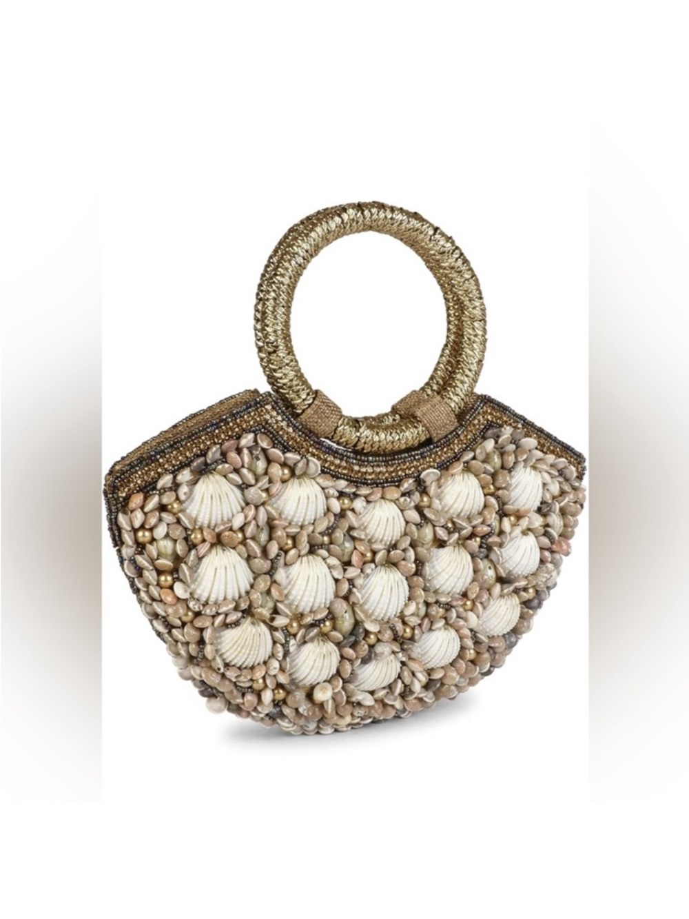 Shell Embellished Handbag - Picture 6 of 7